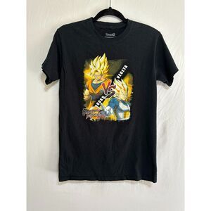 Dragonball Z Fighter Goku Vegata Black Tee Size S